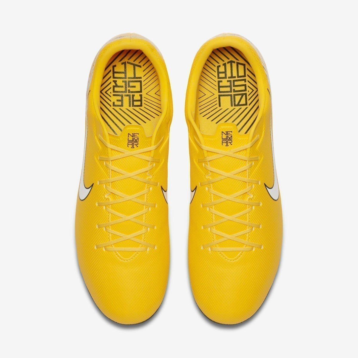 Mercurial Vapor XII Academy NJR MG Soccer Cleats - Yellow/Black/White - AO3131-710-NIKE by Nike | Available at Niky's Sports