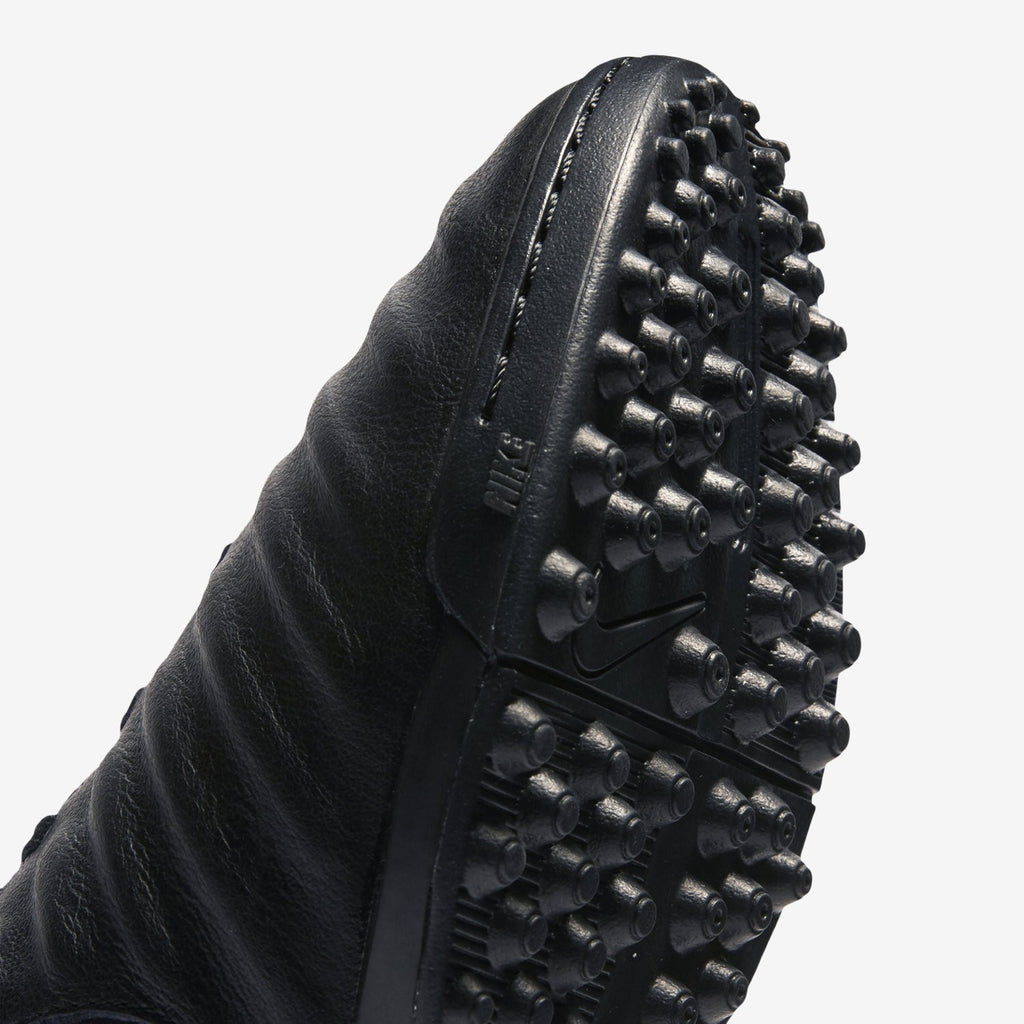 TiempoX Legend 7 Academy TF Soccer Shoes - Black/Light Crimson - AH7243-001-NIKE by Nike | Available at Niky's Sports