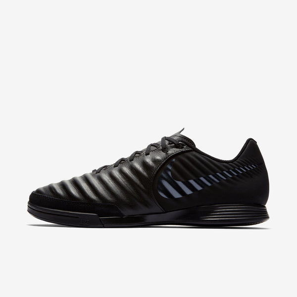 TiempoX Legend 7 Academy IC Soccer Shoes - Black/Light Crimson