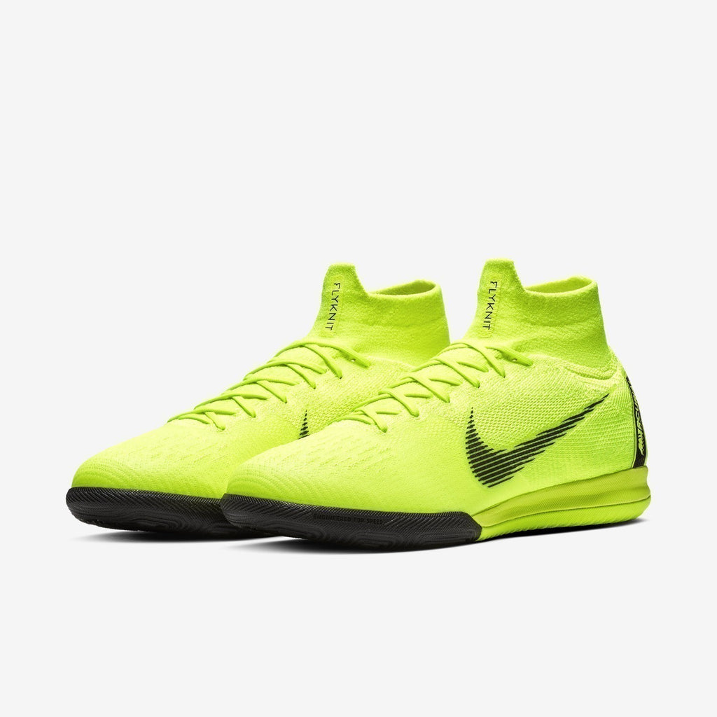 Mercurial SuperflyX 6 Elite IC Soccer Shoes - Volt/Black