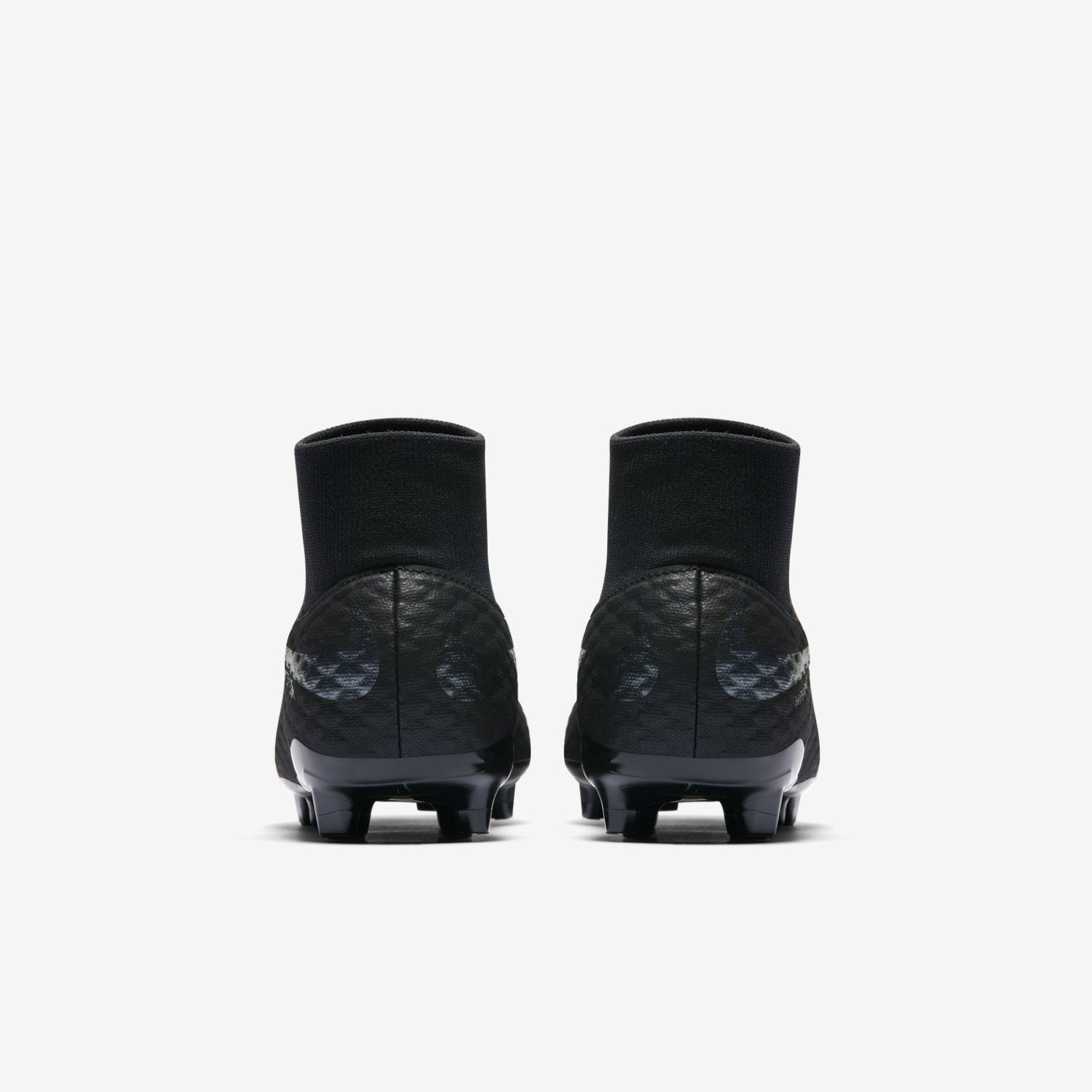 Kid's Hypervenom Phantom III Academy DF/FG Soccer Cleats - Black/Light Crimson - AH7287-001-NIKE by Nike | Available at Niky's Sports