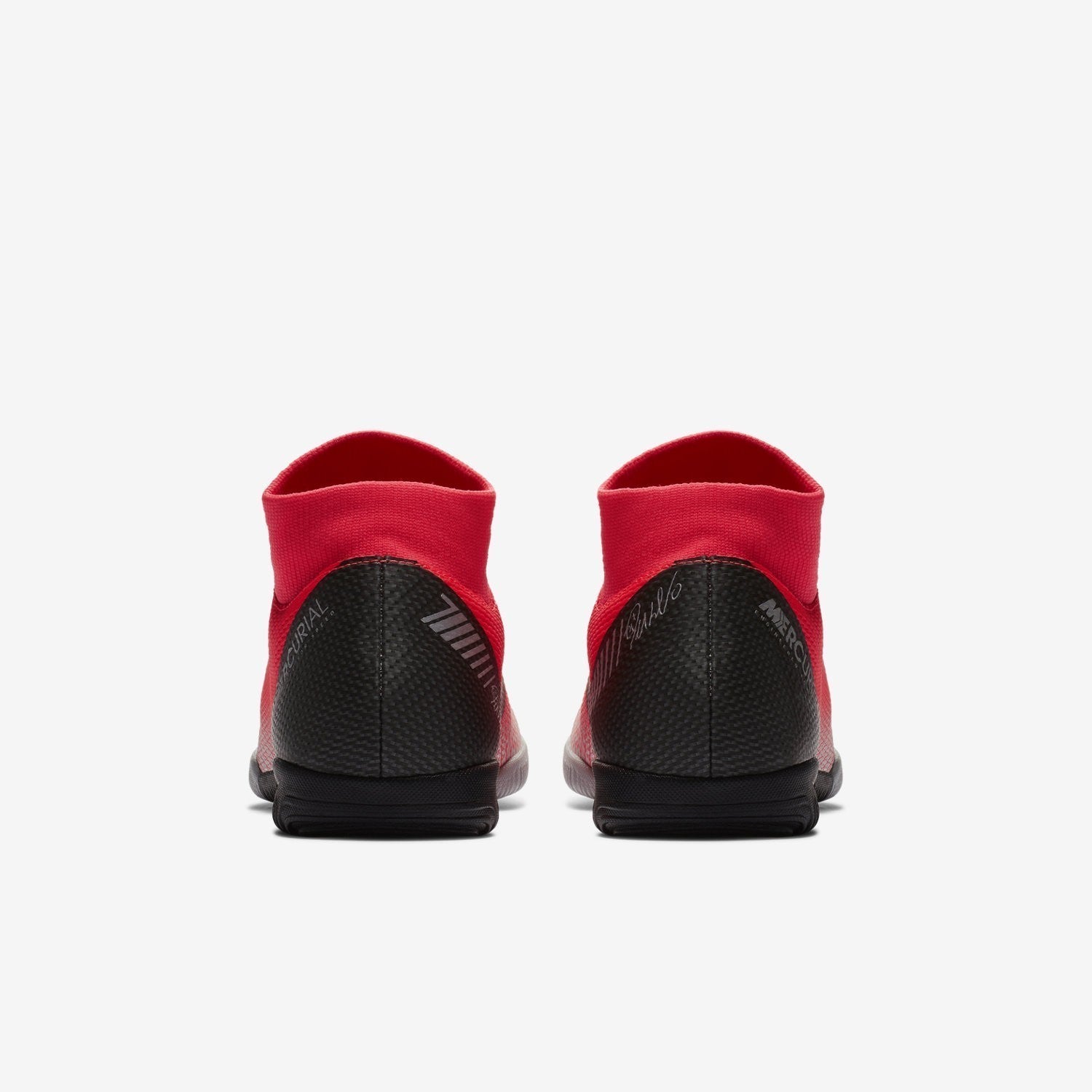 CR7 MercurialX Superfly 6 Academy IN Soccer Shoes - BCrimson/Chrome/Dark Grey/Black - AJ3567-600-NIKE by Nike | Available at Niky's Sports