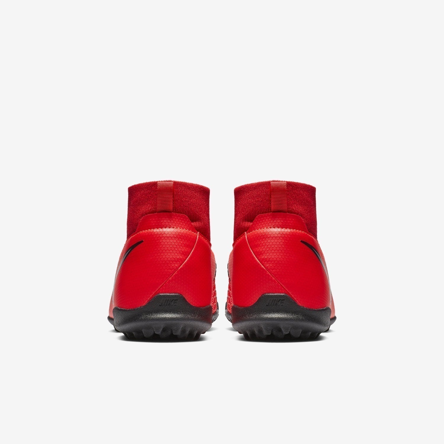 Kid's PhantomVSN Academy DF TF Soccer Shoes - Bright Crimson/Gym Red/Black/Metallic Silver - AO3292-600-NIKE by Nike | Available at Niky's Sports