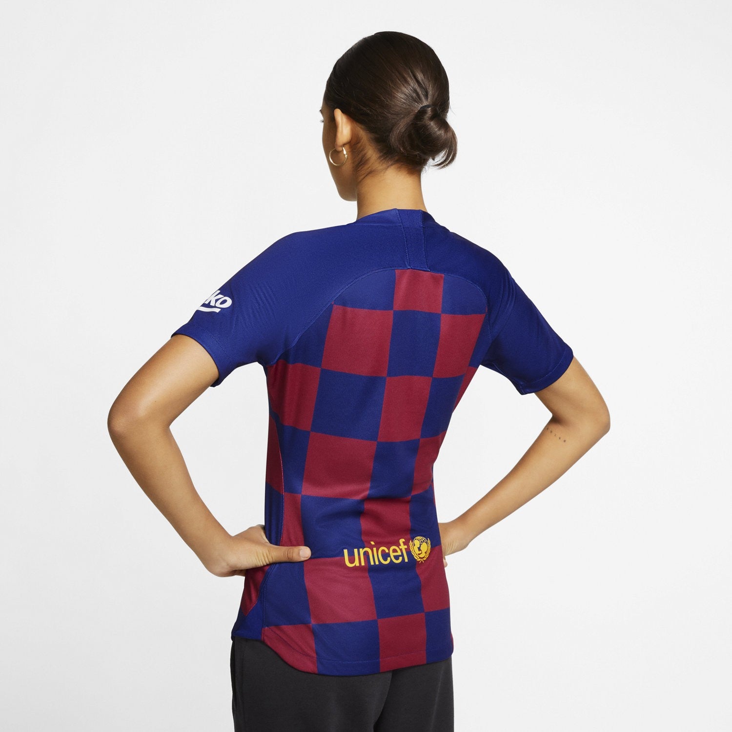 Women's FC Barcelona 2019/20 Stadium Home Jersey - Deep Royal Blue/Varsity Maize