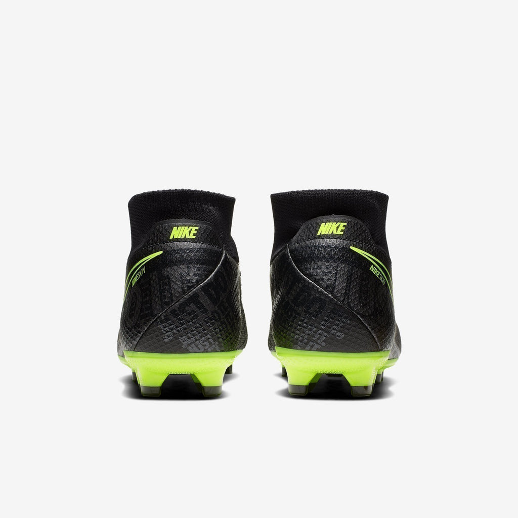 Men's Phantom Vision Pro Dynamic Fit FG Cleats - Black/Volt - AO3266-007-NIKE by Nike | Available at Niky's Sports