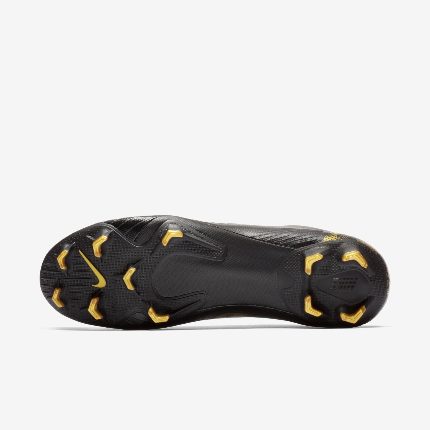 Men's Vapor 12 Pro FG Soccer Cleats - Black/Metallic Vivid Gold