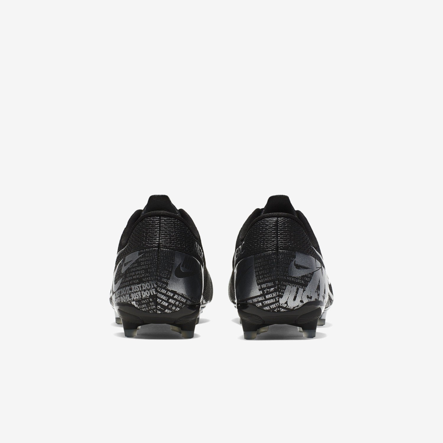 Kid's Vapor 13 Academy Firm Ground Cleats - Black - AT8123-001-NIKE by Nike | Available at Niky's Sports