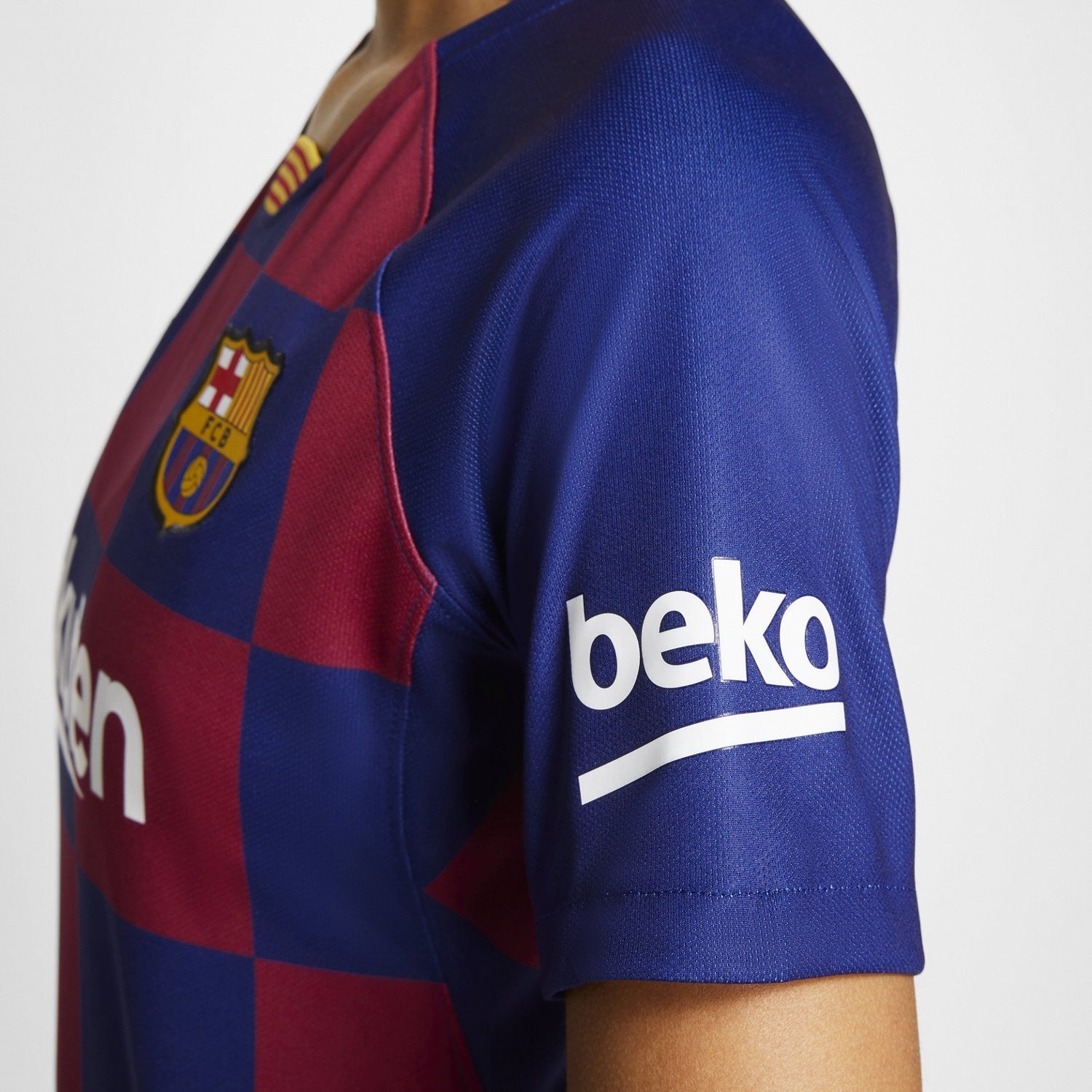 Women's FC Barcelona 2019/20 Stadium Home Jersey - Deep Royal Blue/Varsity Maize
