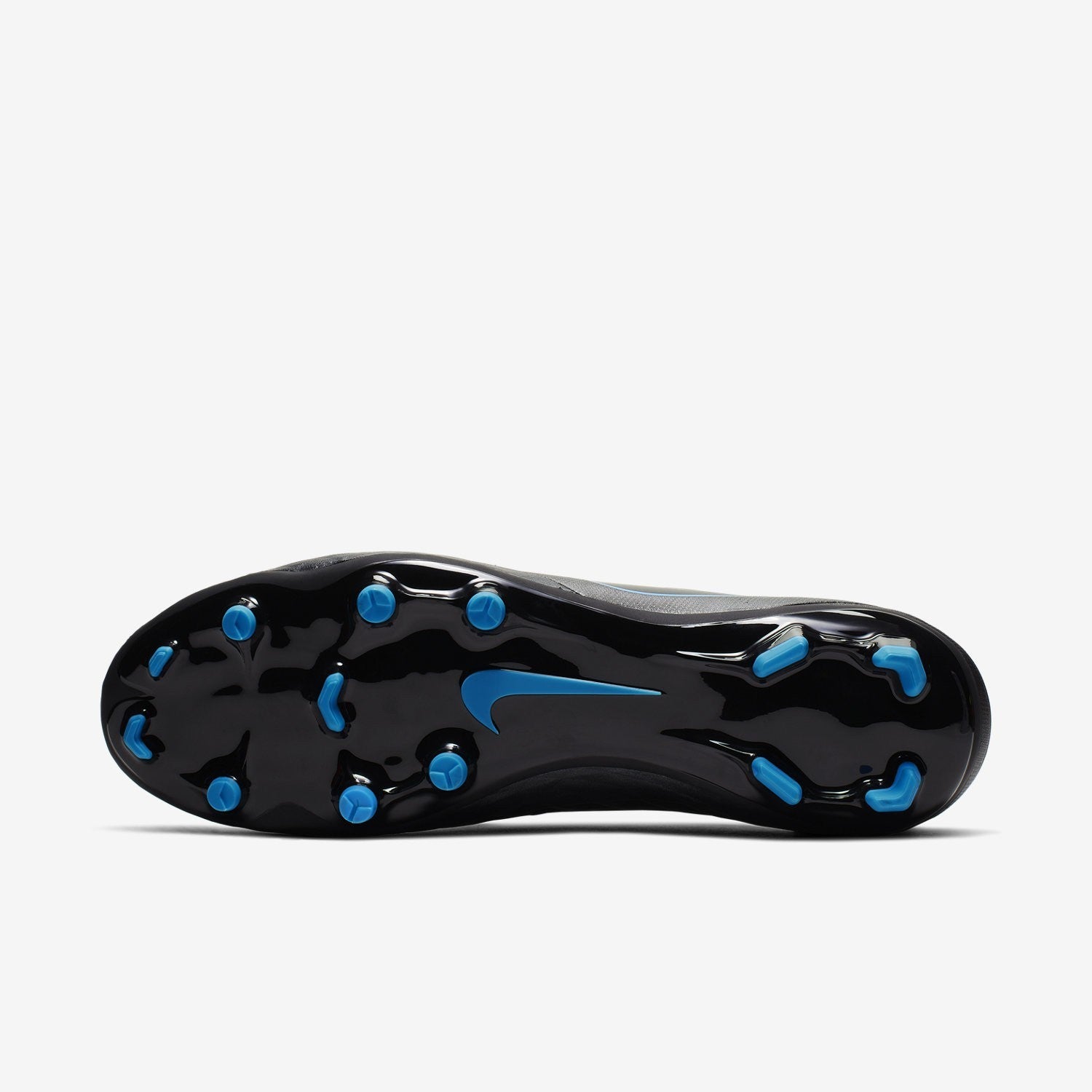 Men's Legend 8 Academy FG/MG Cleats - Black/Blue Hero/Black
