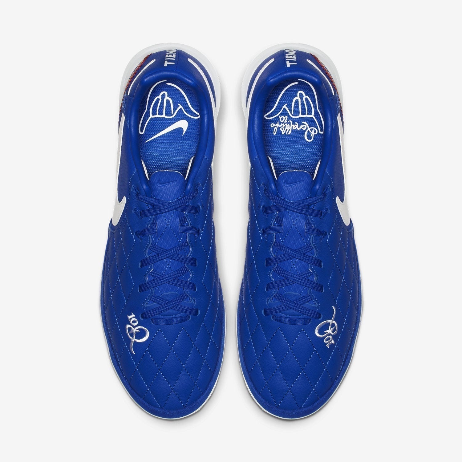 Men's TiempoX Lunar Legend 7 Pro 10R IC Shoes - Game Royal/White - AQ2211-410-NIKE by Nike | Available at Niky's Sports