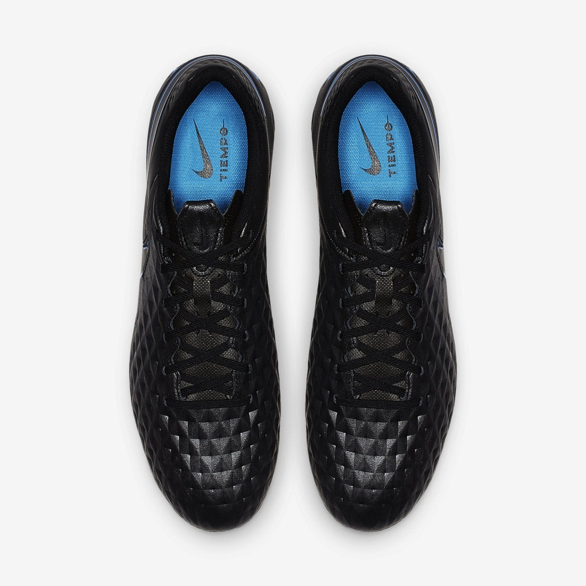 Men's Legend 8 Academy FG/MG Cleats - Black/Blue Hero/Black - AT5292-004-NIKE by Nike | Available at Niky's Sports