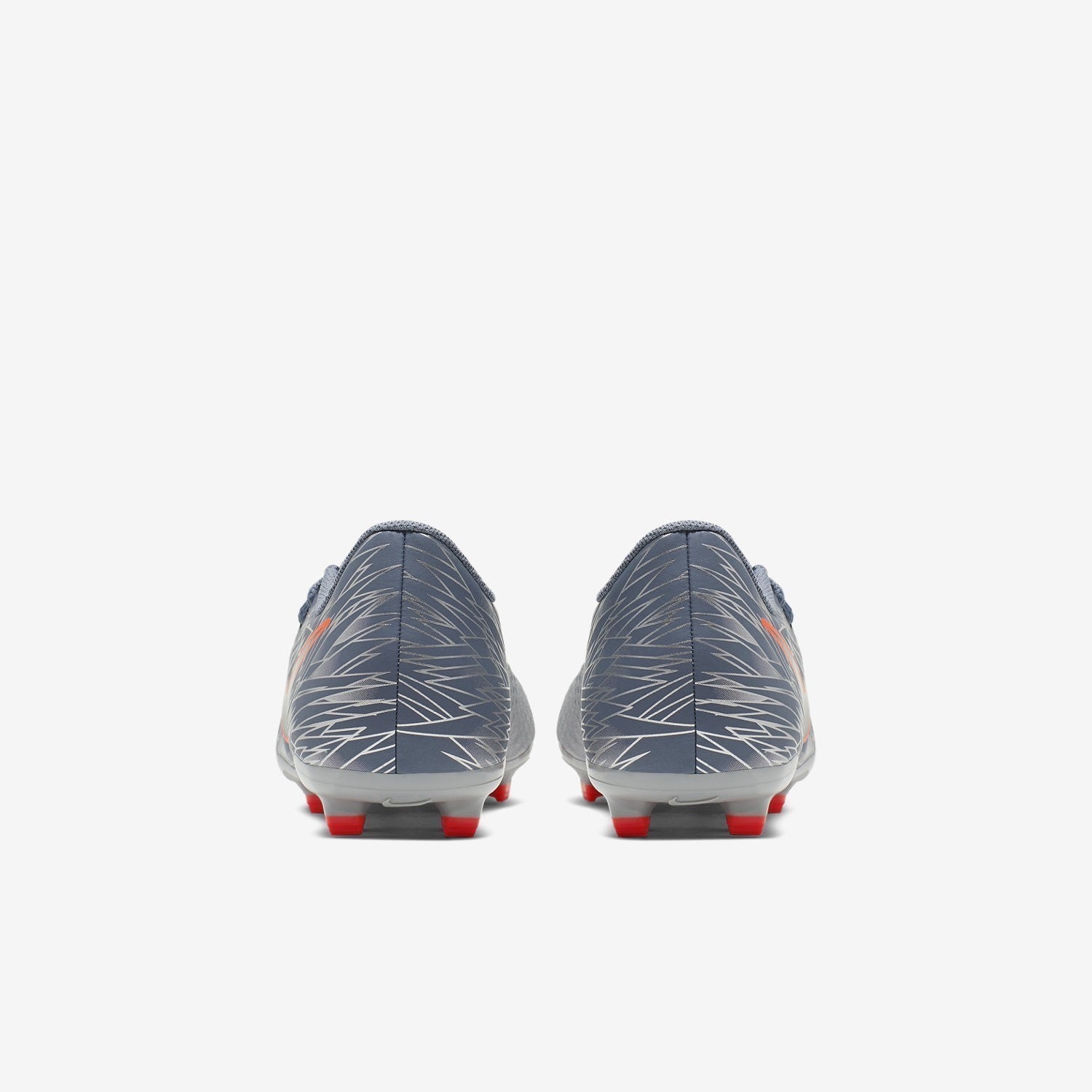Kid's PhantomVNM Academy FG Cleats - Wolf Grey/Armory Blue/Pure Platinum/Black - AO0362-008-NIKE by Nike | Available at Niky's Sports