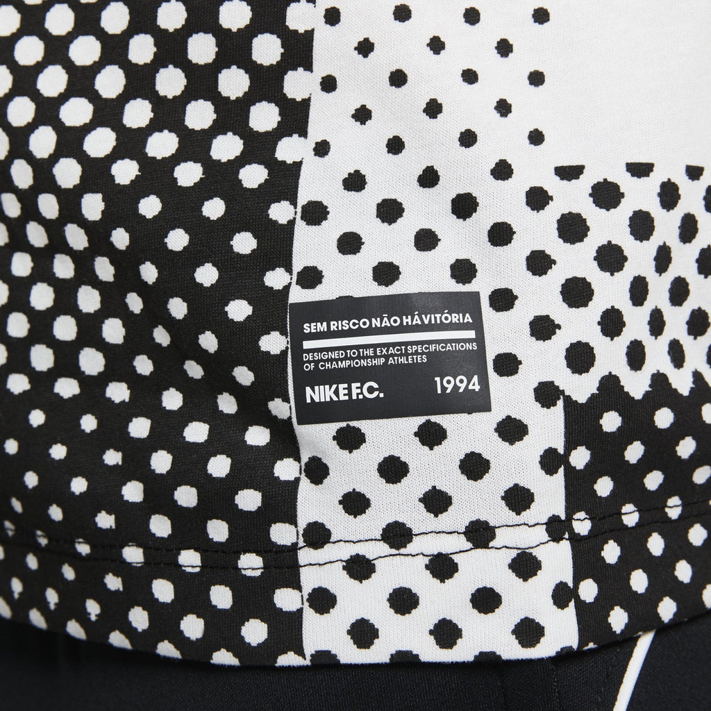 FC Seasonal Block T-Shirt - White/Black - AV5313-100-NIKE by Nike | Available at Niky's Sports
