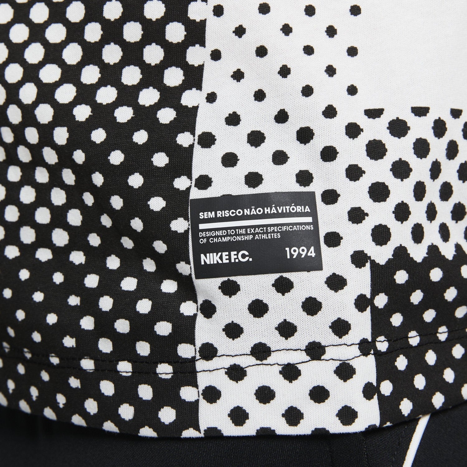 FC Seasonal Block T-Shirt - White/Black - AV5313-100-NIKE by Nike | Available at Niky's Sports