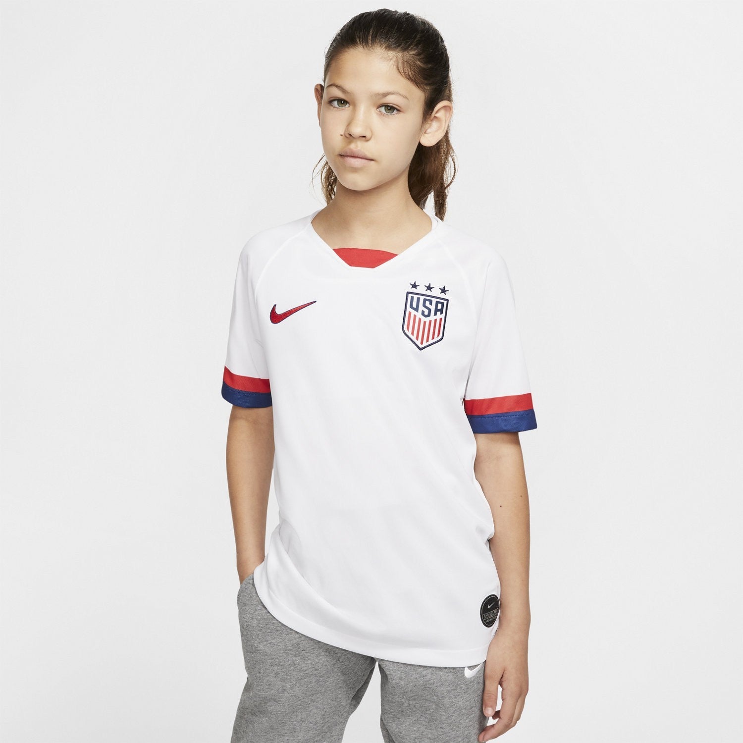 Kid's USA 2019 Home Stadium Jersey - Alex Morgan - CJ7033-101-NIKE by Nike | Available at Niky's Sports