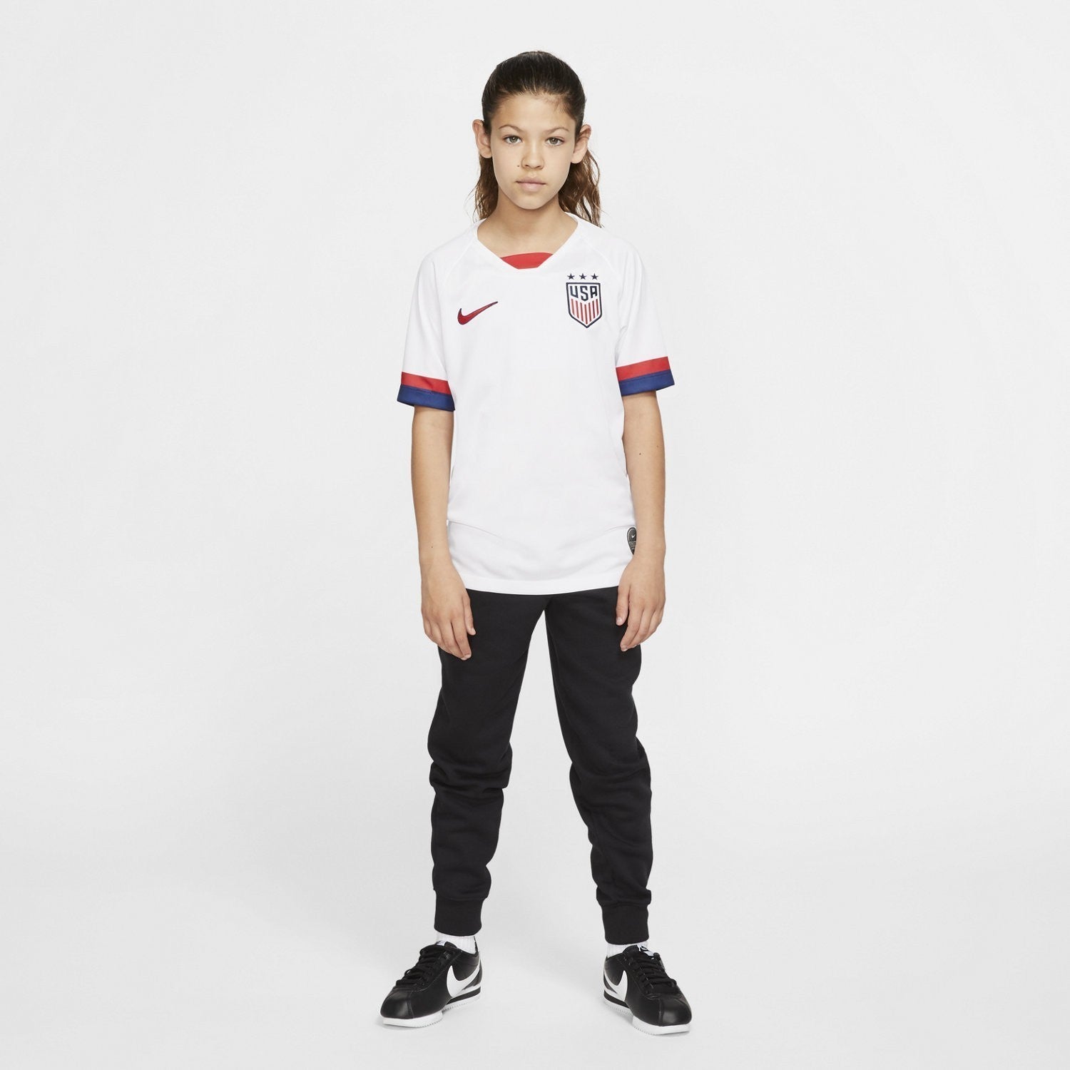 Kid's USA 2019 Home Stadium Jersey - Tobin Heath