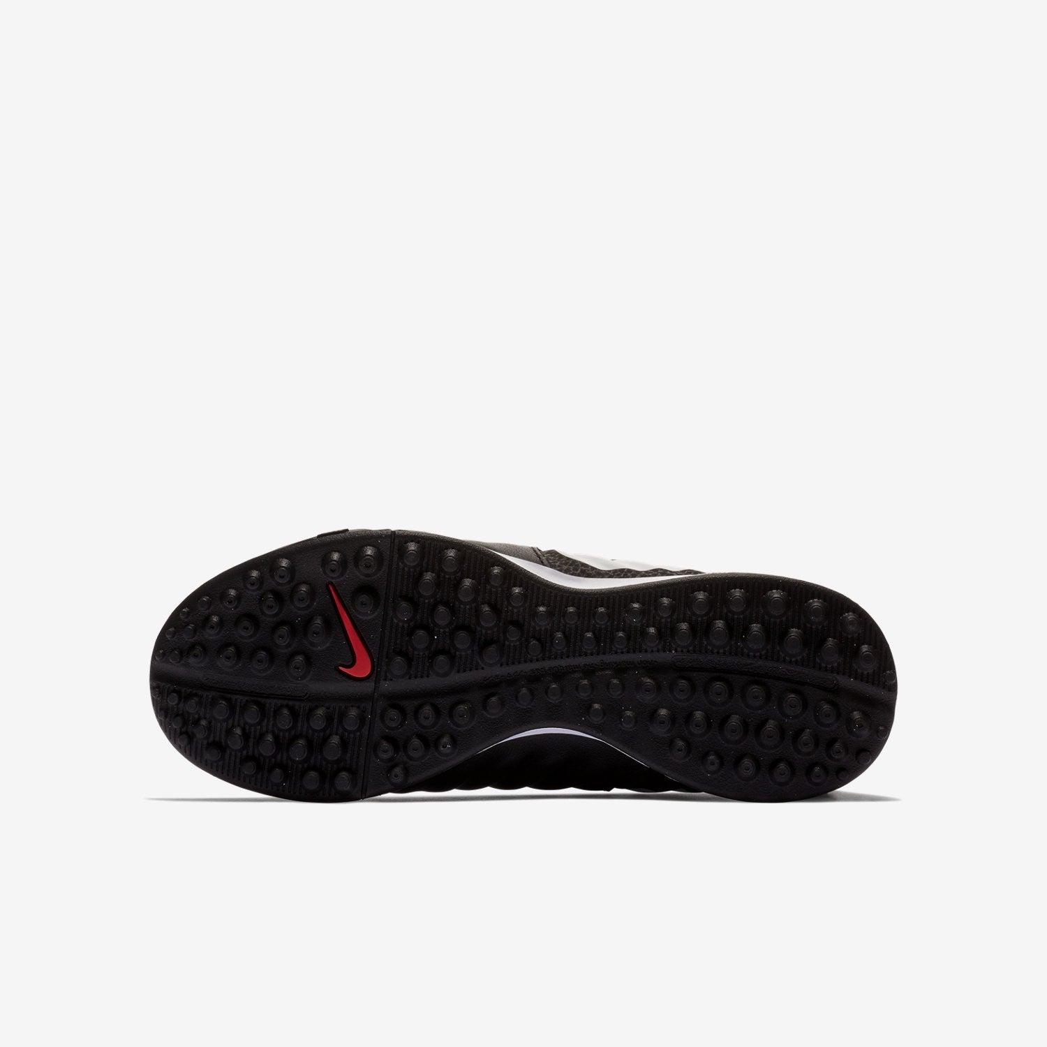 Kid's Tiempo Legend 7 Academy Turf Soccer Shoes - Black/Pure Platinum - AH7259-006-NIKE by Nike | Available at Niky's Sports