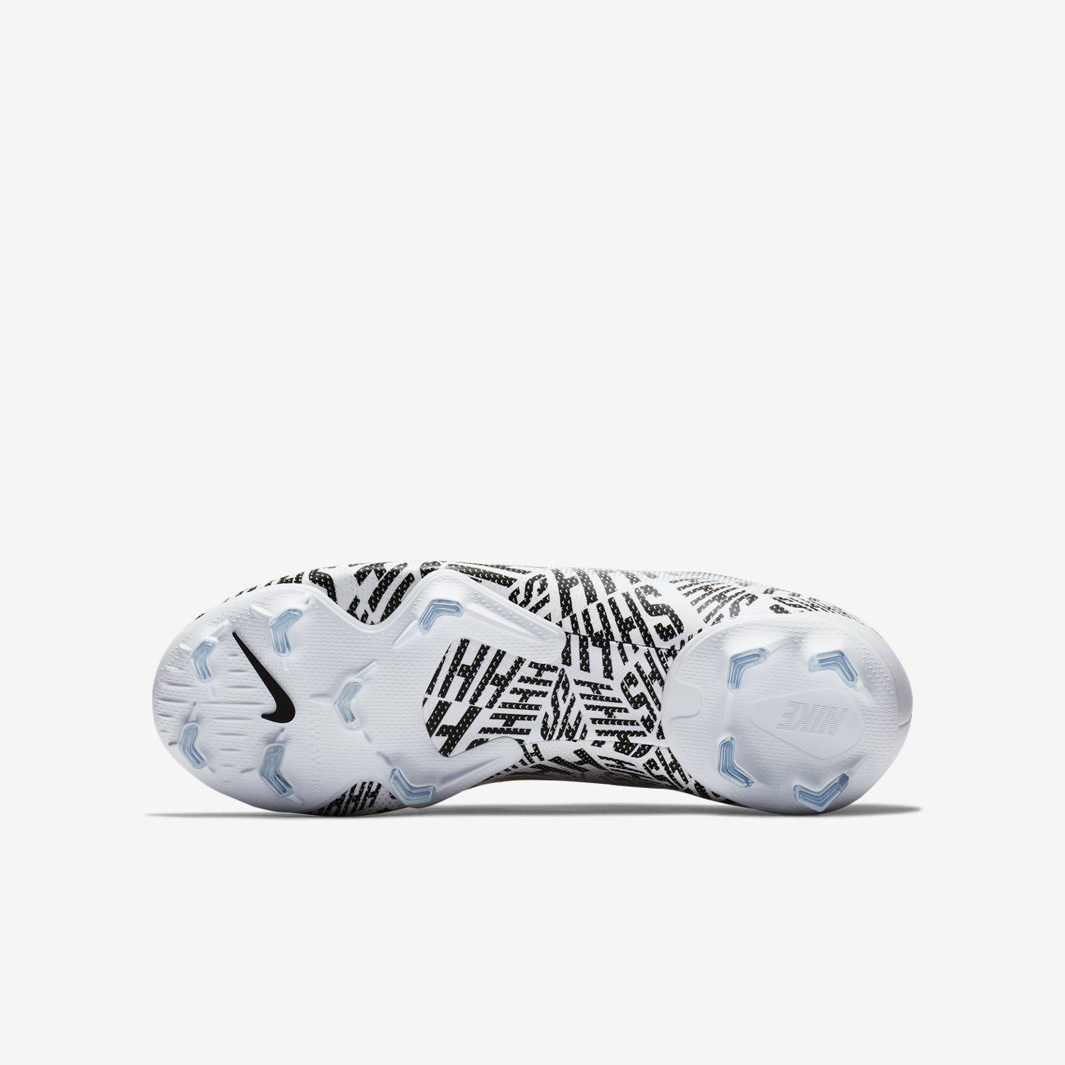 Kid's Neymar Jr. Mercurial Vapor 12 Elite FG Soccer Cleats - White/Black/Challenge Red - AV4792-170-NIKE by Nike | Available at Niky's Sports