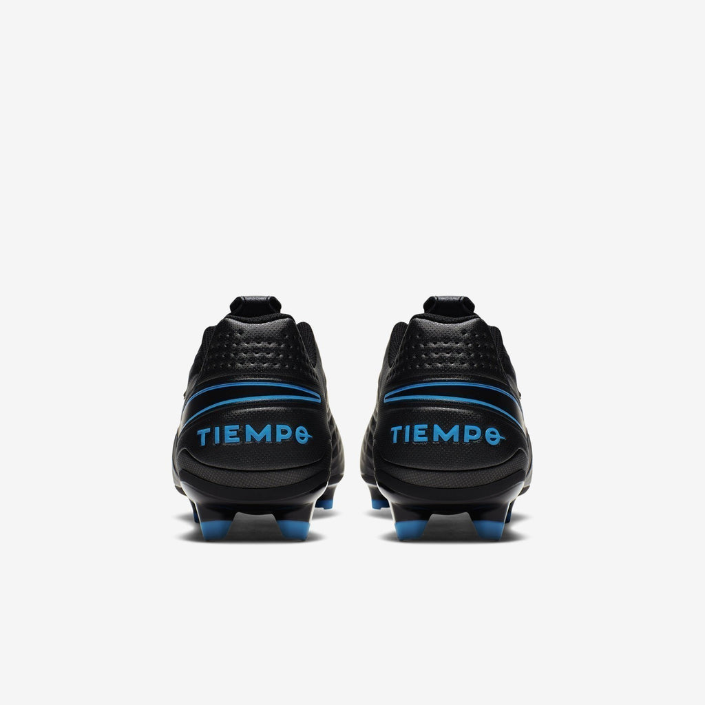 Men's Legend 8 Academy FG/MG Cleats - Black/Blue Hero/Black - AT5292-004-NIKE by Nike | Available at Niky's Sports