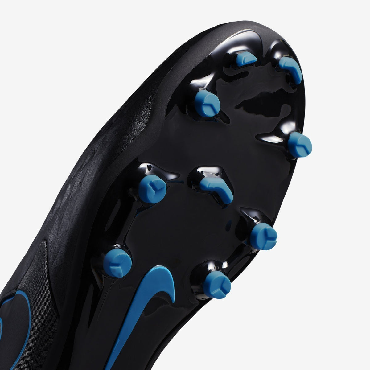 Men's Legend 8 Academy FG/MG Cleats - Black/Blue Hero/Black - AT5292-004-NIKE by Nike | Available at Niky's Sports