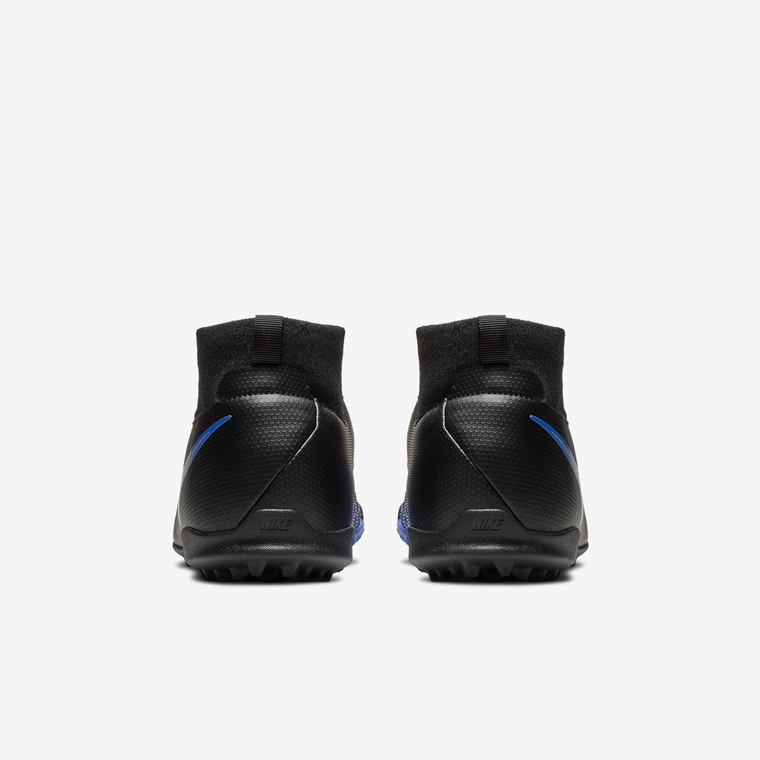 Kid's Phantom Vision Academy DF Turf Soccer Shoes - Black/Metallic Silver - AO3292-004-NIKE by Nike | Available at Niky's Sports