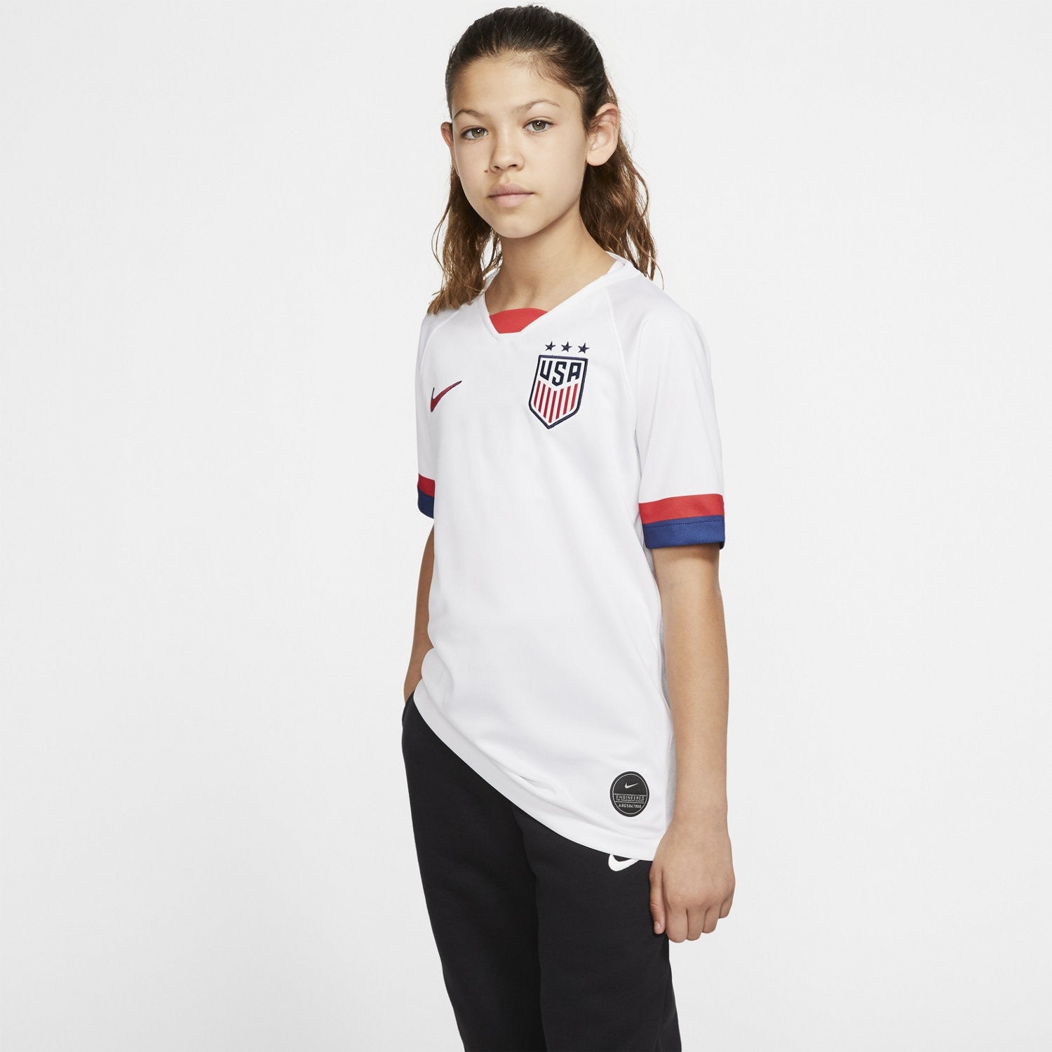 Kid's USA 2019 Home Stadium Jersey - Tobin Heath