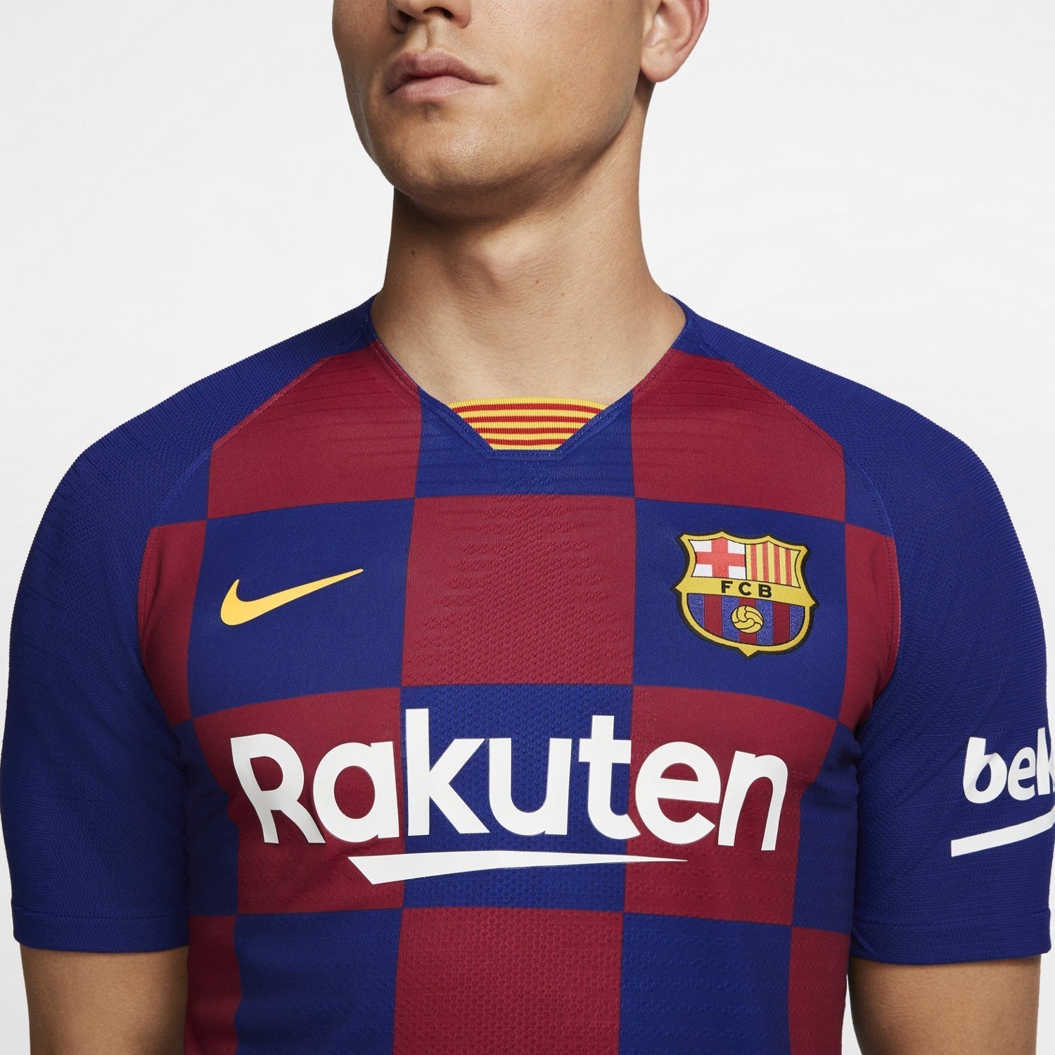 Men's FC Barcelona 19/20 Home Vapor Match Jersey - Deep Royal Blue/Var