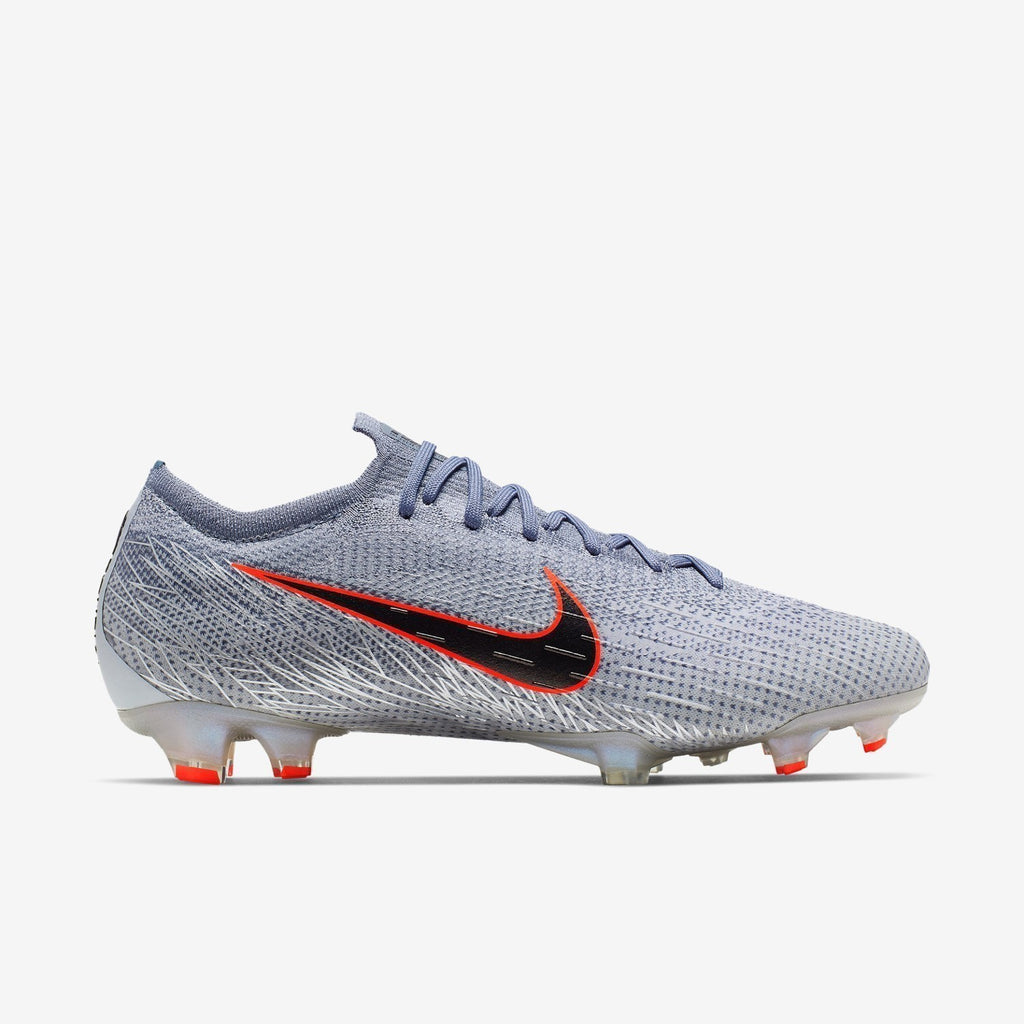 Vapor 12 Elite FG Cleats - Wolf Grey/Armory Blue/Hyper - AH7380-008-NIKE by Nike | Available at Niky's Sports