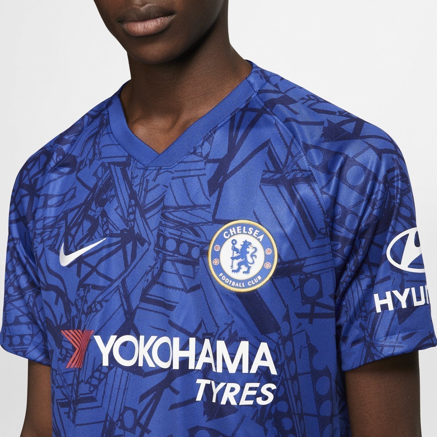 Men's Chelsea FC 19/20 Stadium Home Jersey - Rush Blue/White