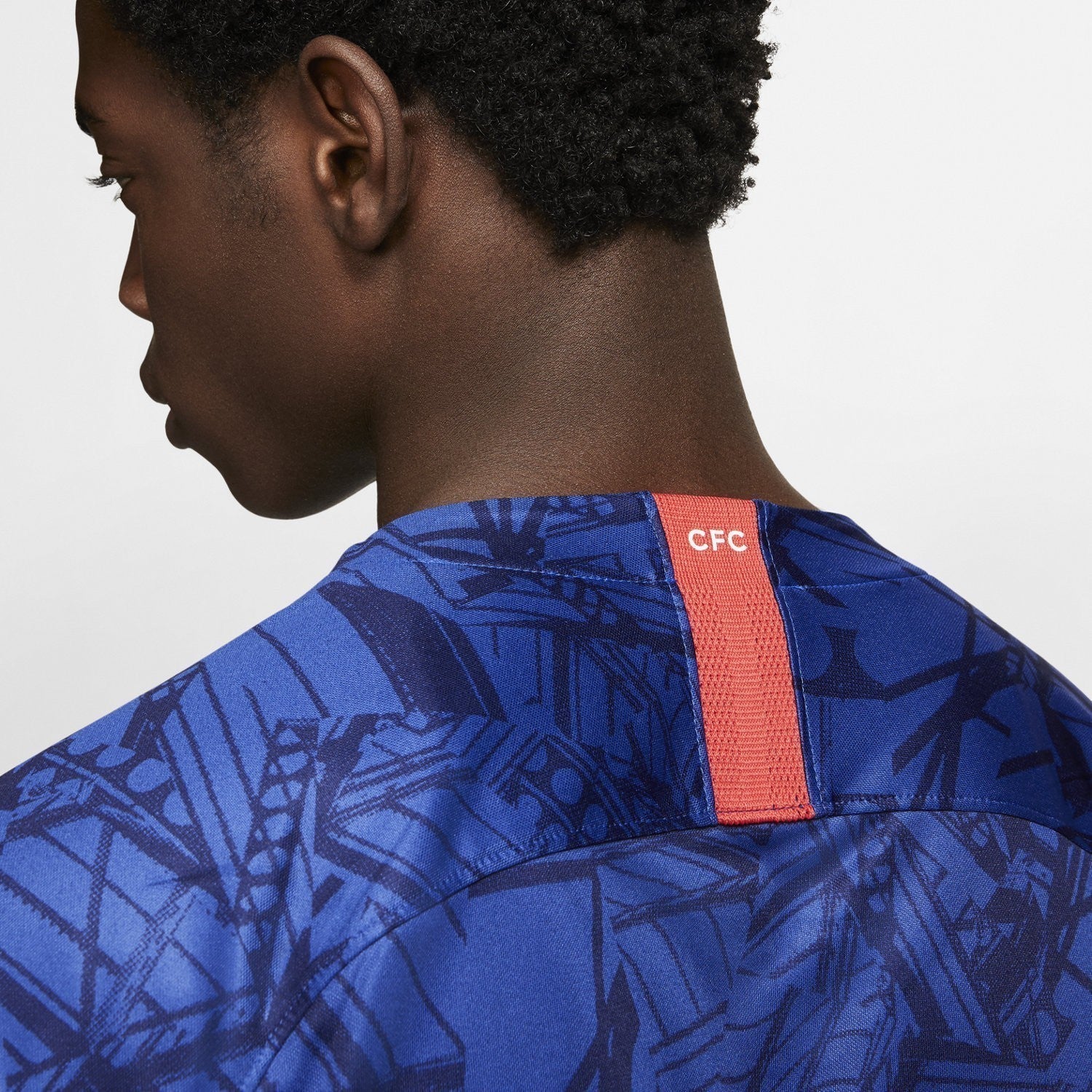 Men's Chelsea FC 19/20 Stadium Home Jersey - Rush Blue/White - AJ5529-495-NIKE by Nike | Available at Niky's Sports