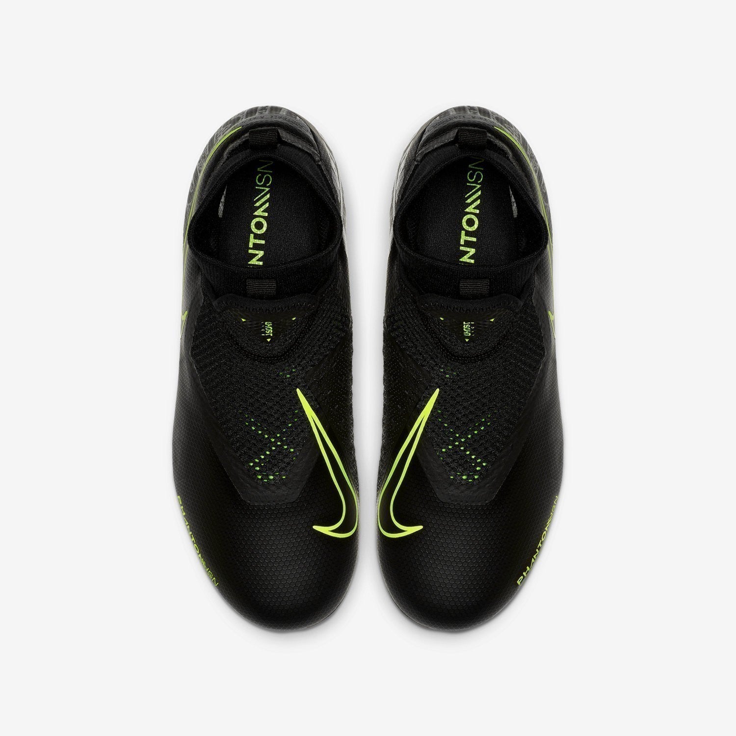 Kid's PhantomVSN Academy DF FG/MG Cleats - Black/Volt - AO3287-007-NIKE by Nike | Available at Niky's Sports