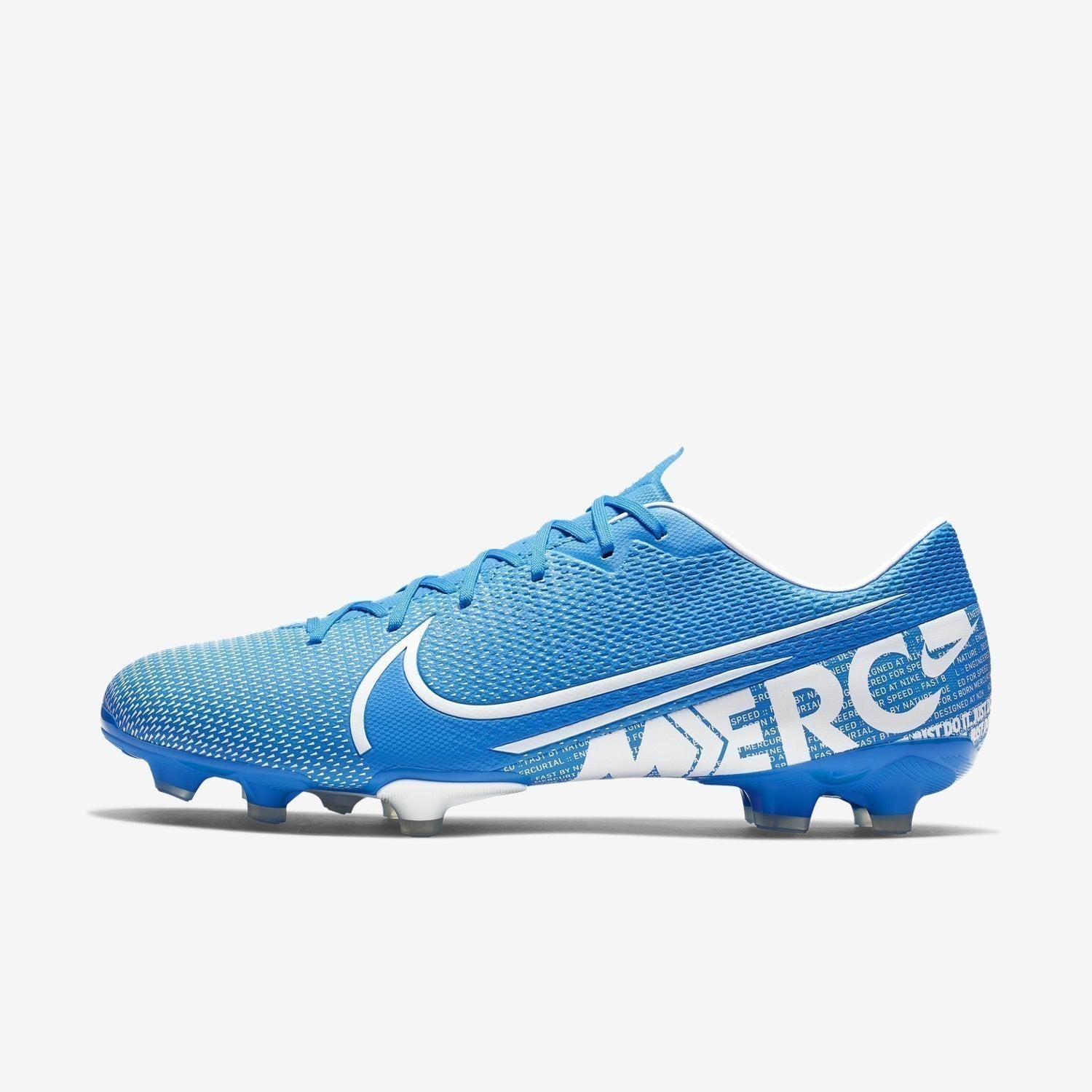 Men's Academy MG Cleats Blue Hero/White-Obsidian