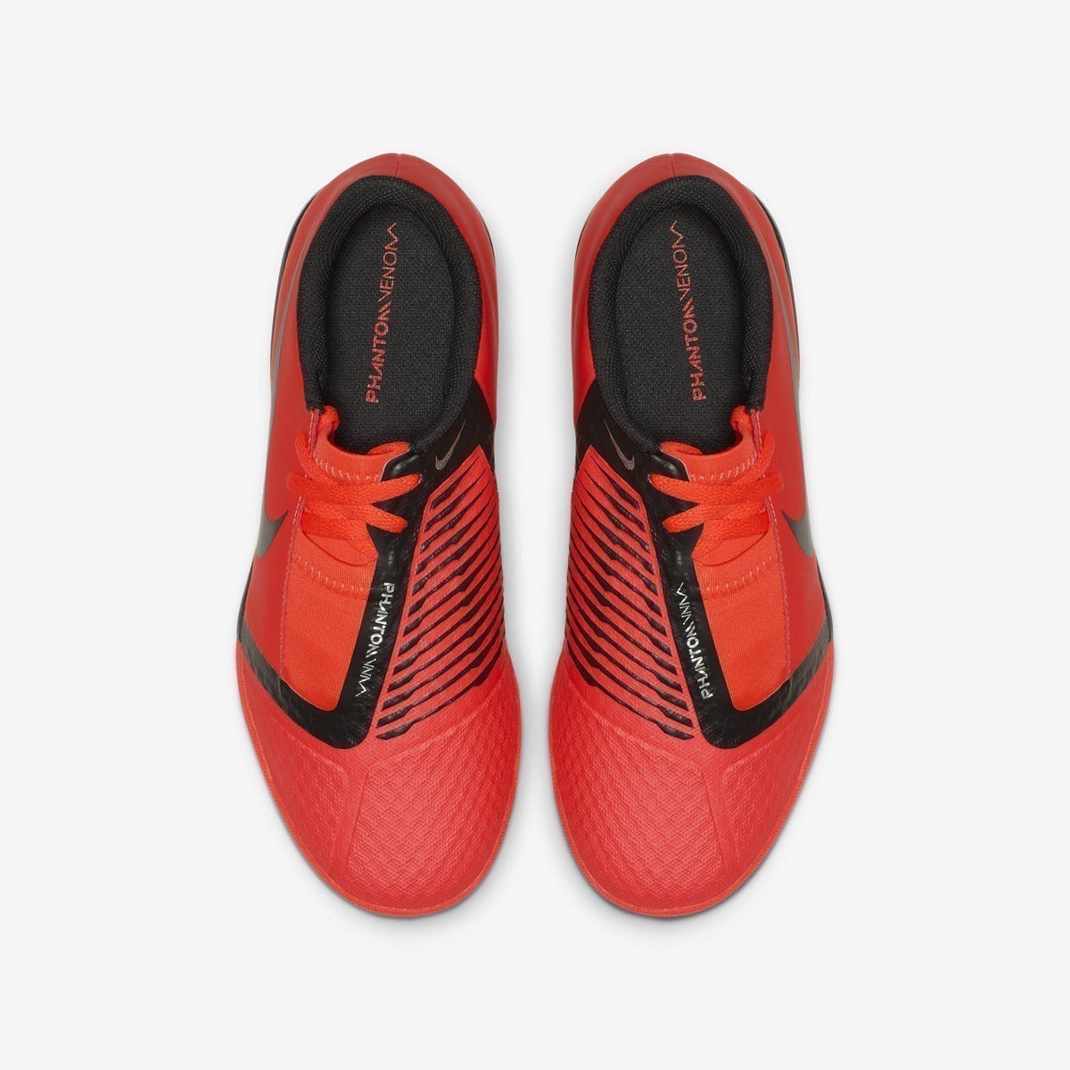 Kid's PhantomVNM Academy TF Soccer Shoes - Bright Crimson/Bright Crimson/Metallic Silver/Black - AO0377-600-NIKE by Nike | Available at Niky's Sports