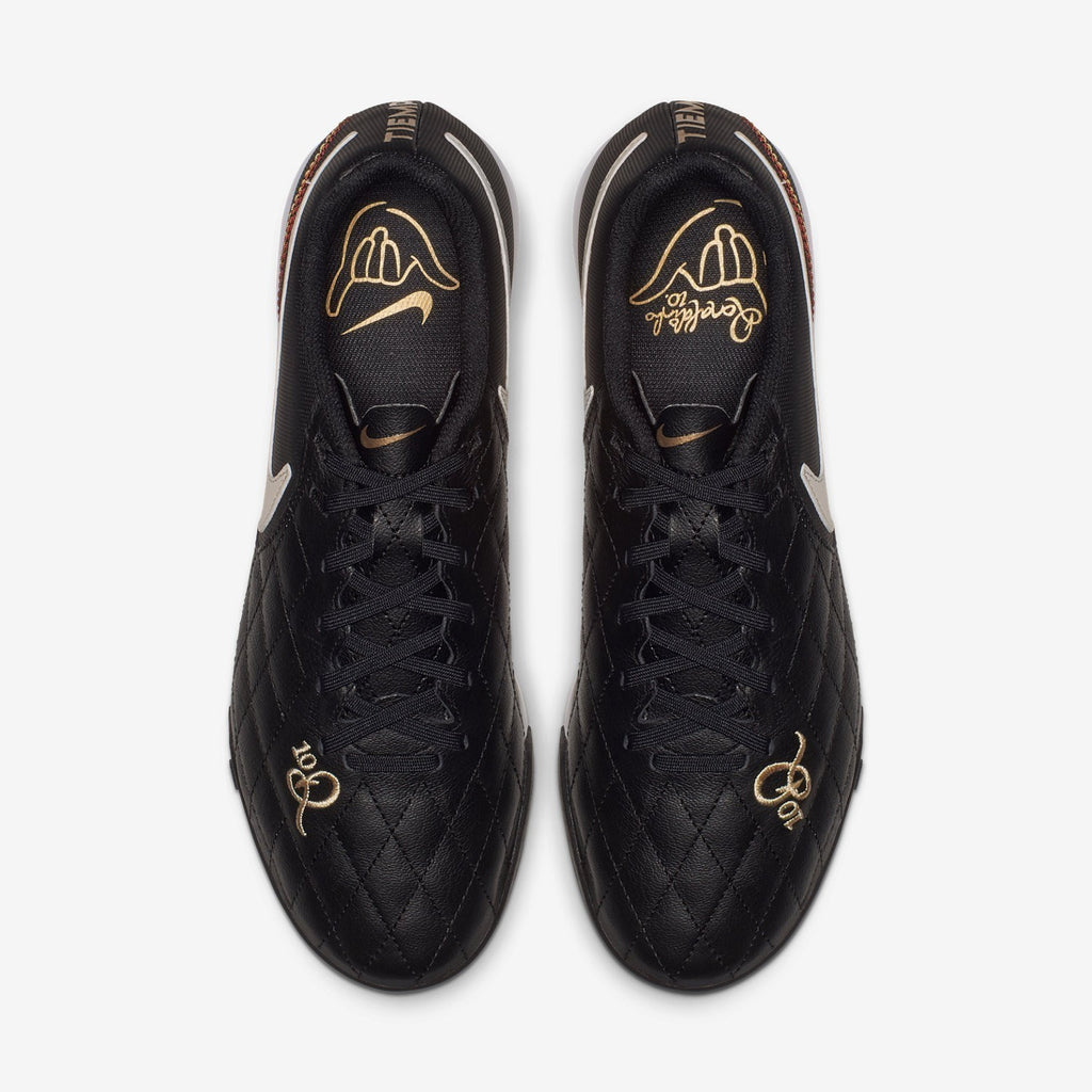 Men's Tiempox Legend 7 Academy 10R TF Shoes - Black/Light Orewood - AQ2218-027-NIKE by Nike | Available at Niky's Sports