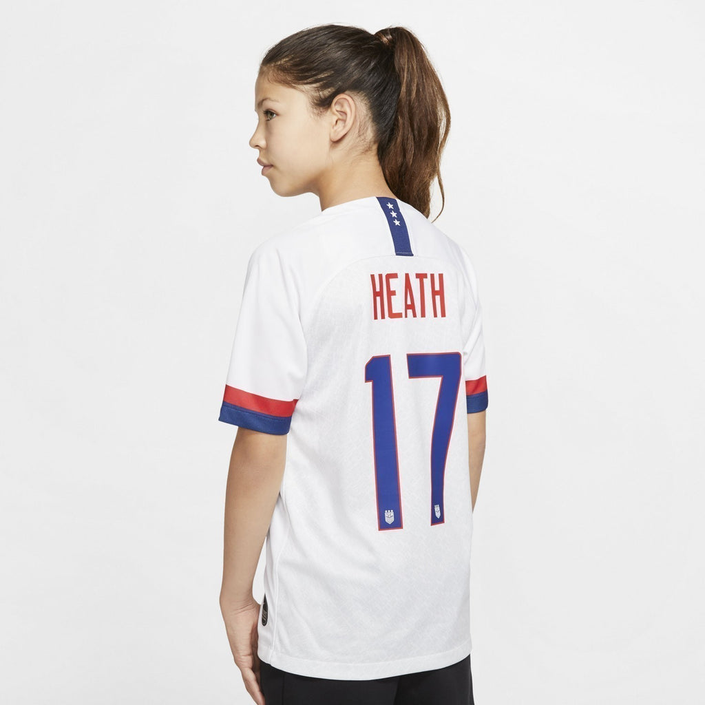 Kid's USA 2019 Home Stadium Jersey - Tobin Heath