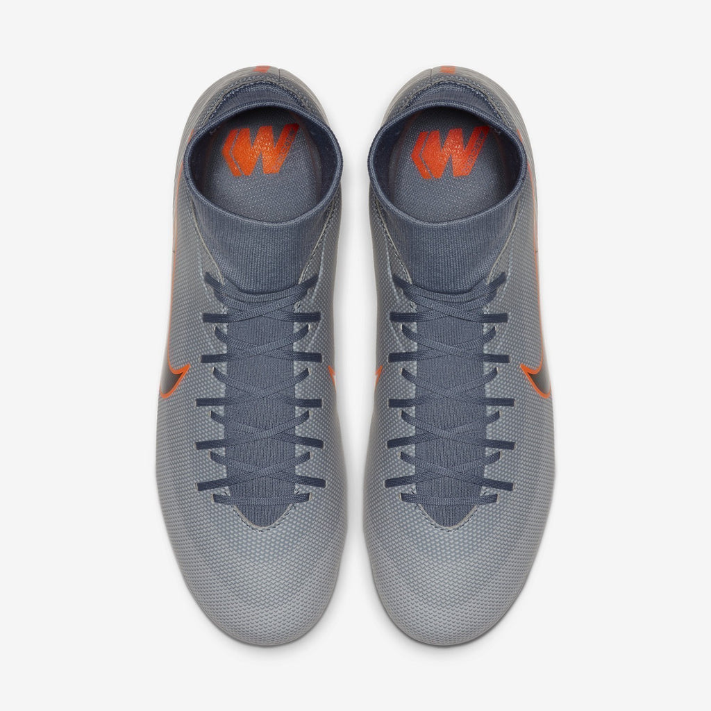 Superfly 6 Academy FG/MG Cleats - Armory Blue/Wolf Grey/Hyper Crimson/Black - AH7362-408-NIKE by Nike | Available at Niky's Sports