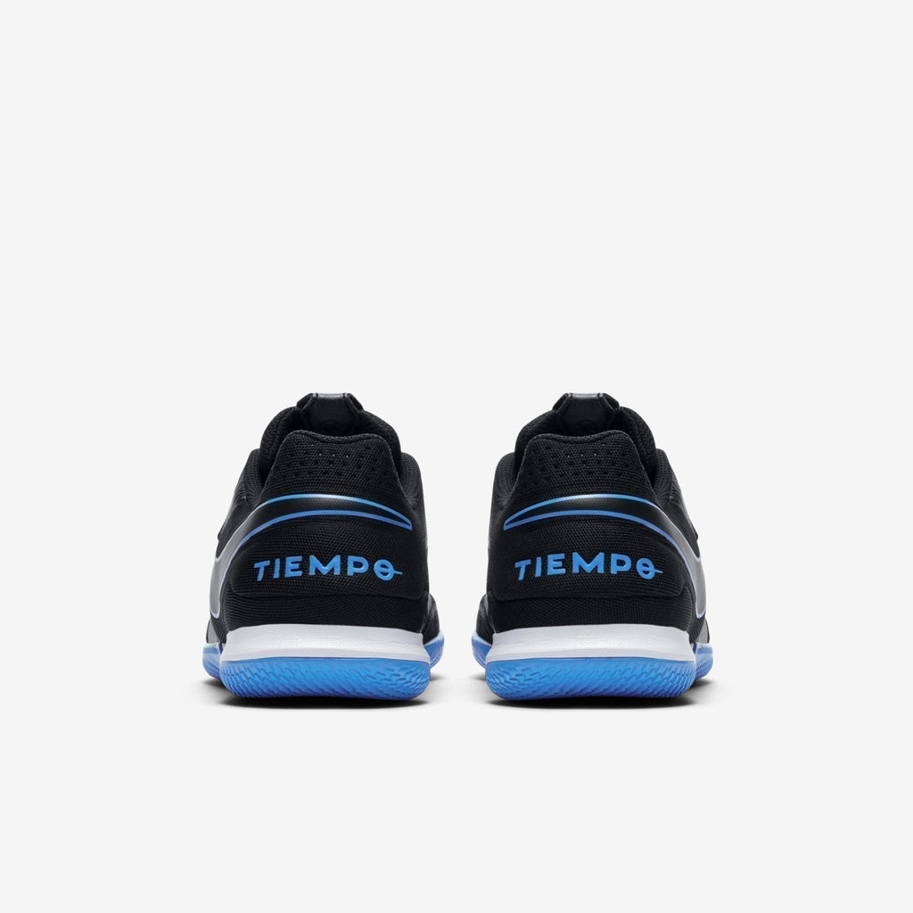 Tiempo Legend 8 Academy Indoor Shoes - Black/Blue Hero/Black - AT6099-004-NIKE by Nike | Available at Niky's Sports