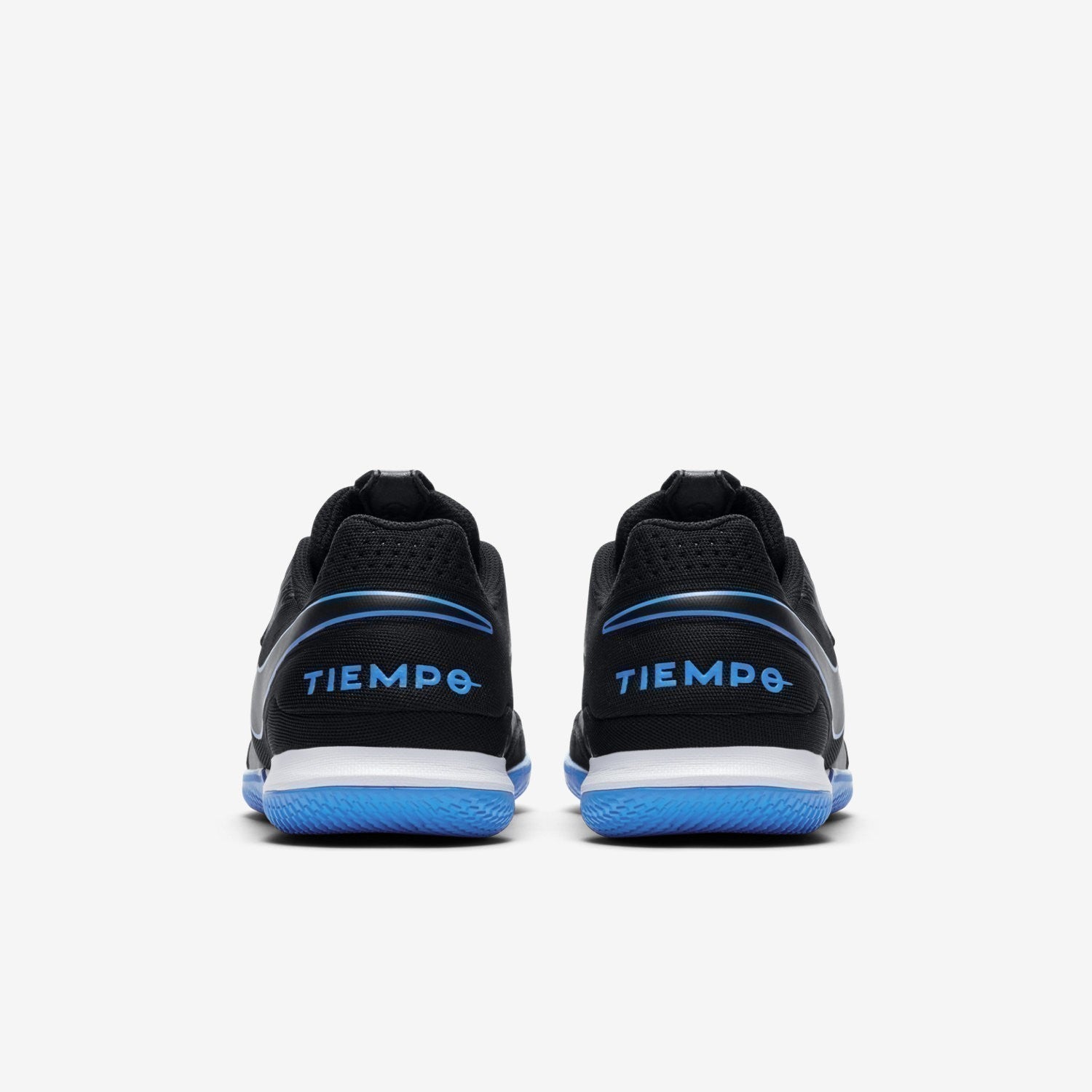 Tiempo Legend 8 Academy Indoor Shoes - Black/Blue Hero/Black - AT6099-004-NIKE by Nike | Available at Niky's Sports
