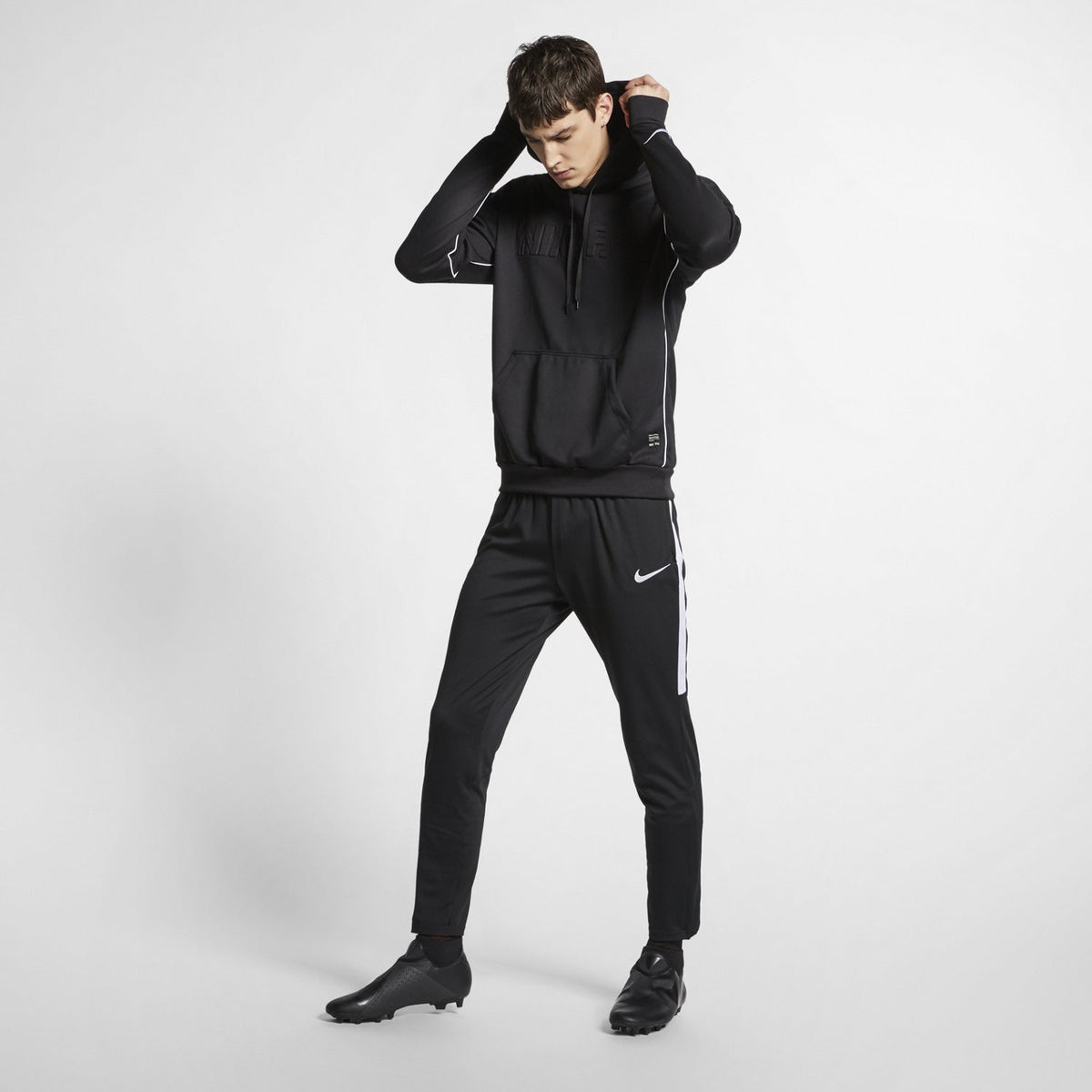 FC Training Hoodie - Black - AR8002-010-NIKE by Nike | Available at Niky's Sports