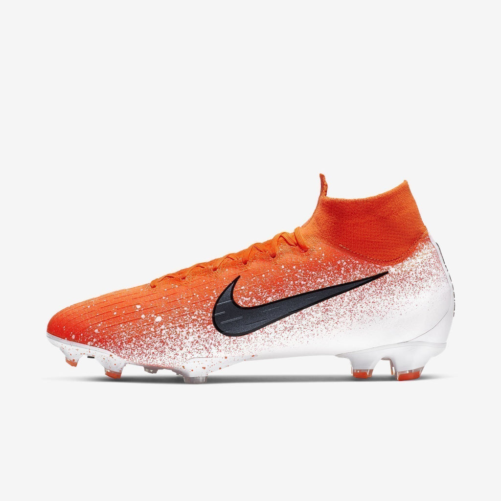 Men's Superfly 6 Elite FG Cleats - Hyper Crimson/White/Metallic Silver/Black - AH7365-801-NIKE by Nike | Available at Niky's Sports
