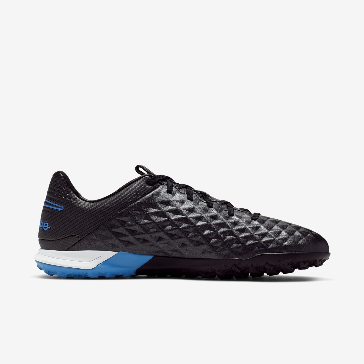 Men's Tiempo Legend 8 Pro Turf Shoes - Black/Blue Hero/Black