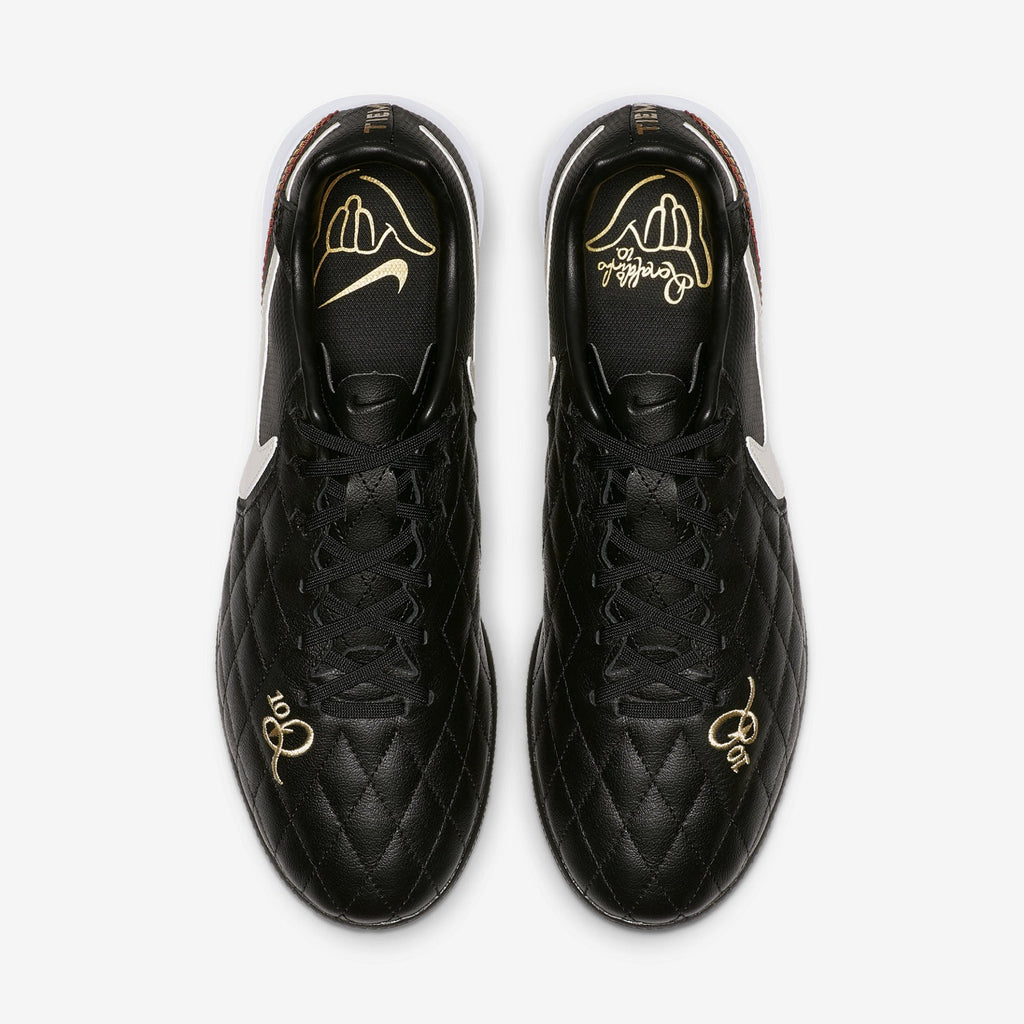 TiempoX Lunar Legend VII Pro 10R TF Shoes - Black/Metallic Gold/Gum Light - AQ2212-027-NIKE by Nike | Available at Niky's Sports