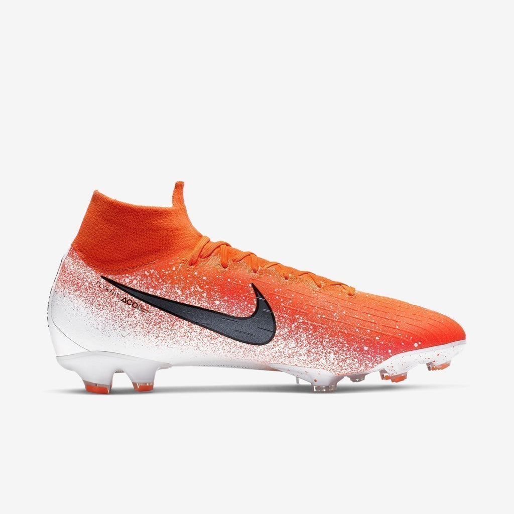 Men's Superfly 6 Elite FG Cleats - Hyper Crimson/White/Metallic Silver/Black - AH7365-801-NIKE by Nike | Available at Niky's Sports