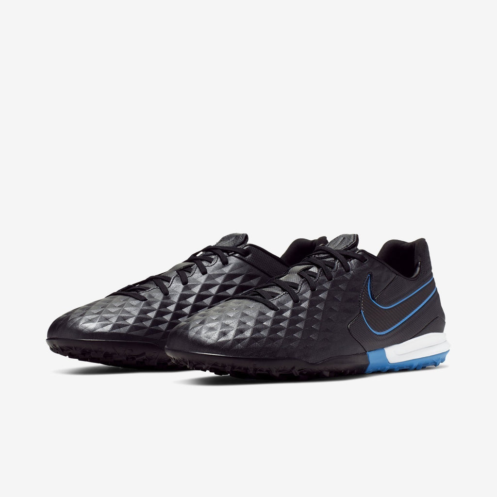 Men's Tiempo Legend 8 Pro Turf Shoes - Black/Blue Hero/Black - AT6136-004-NIKE by Nike | Available at Niky's Sports
