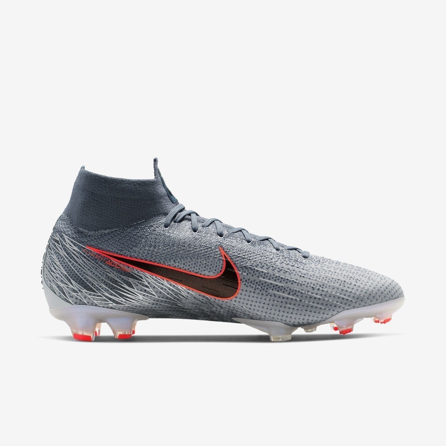 Superfly 6 Elite FG Cleats - Wolf Grey/Armory Blue/Hyper Crimson/Black - AH7365-008-NIKE by Nike | Available at Niky's Sports