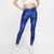 Women's USA 7/8 Compression Pants - Bright Blue/Loyal Blue/White