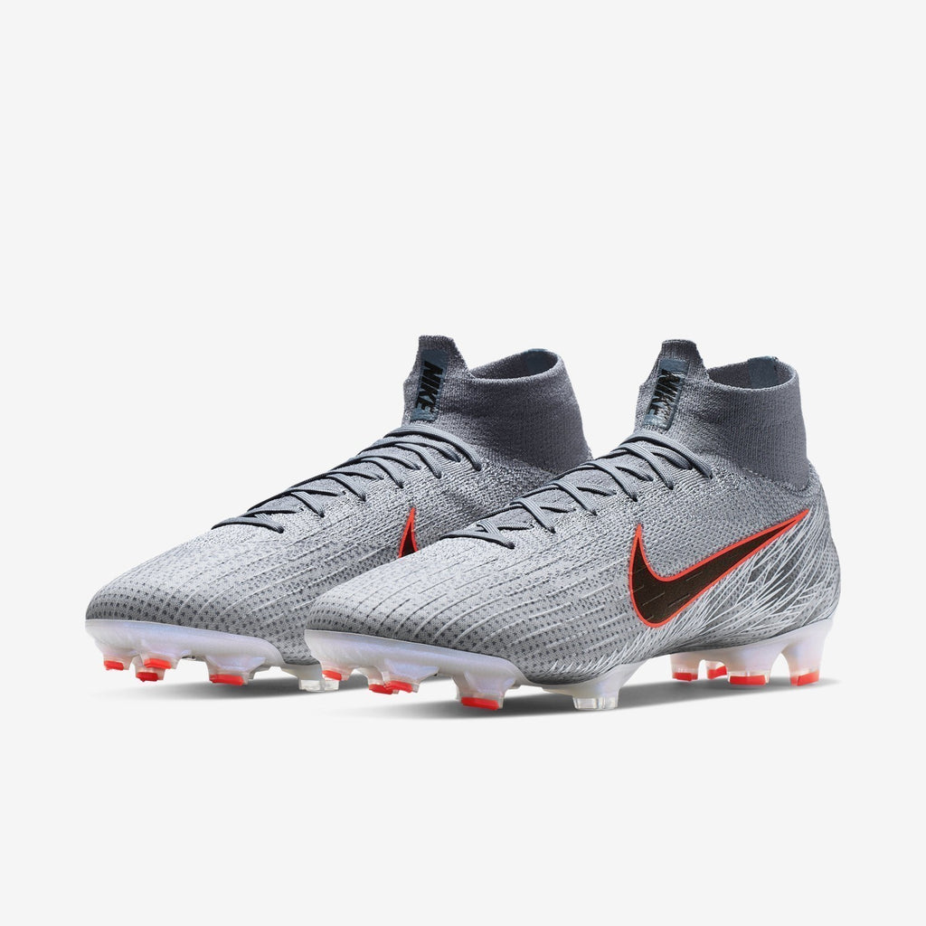 Superfly 6 Elite FG Cleats - Wolf Grey/Armory Blue/Hyper Crimson/Black - AH7365-008-NIKE by Nike | Available at Niky's Sports