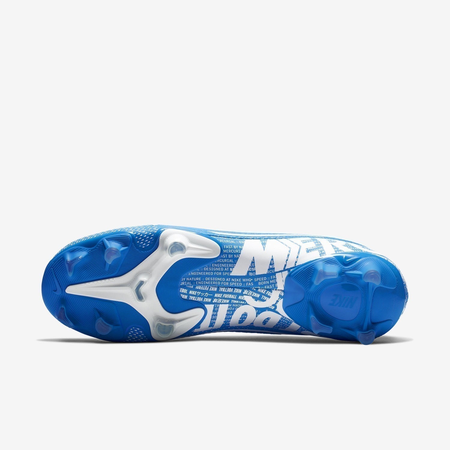 Men's Mercurial Vapor 13 Academy MG Cleats - Blue Hero/White-Obsidian - AT5269-414-NIKE by Nike | Available at Niky's Sports