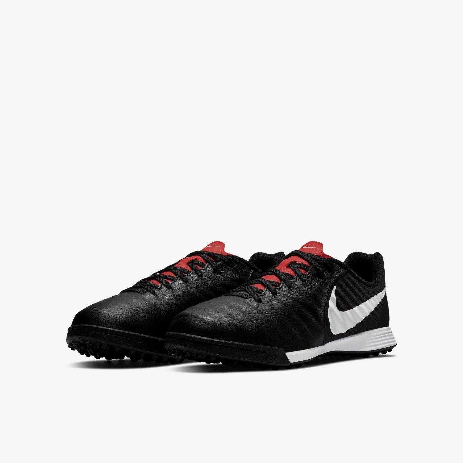 Kid s Tiempo Legend 7 Academy Turf Soccer Shoes Black Pure Platinum
