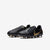 Kid's PhantomVNM Elite FG Soccer Cleats - Black/Metallic Vivid Gold